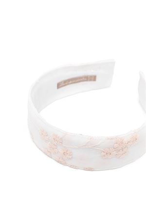 floral-embroidered tulle hair band LA STUPENDERIA KIDS | AJCP72X63.